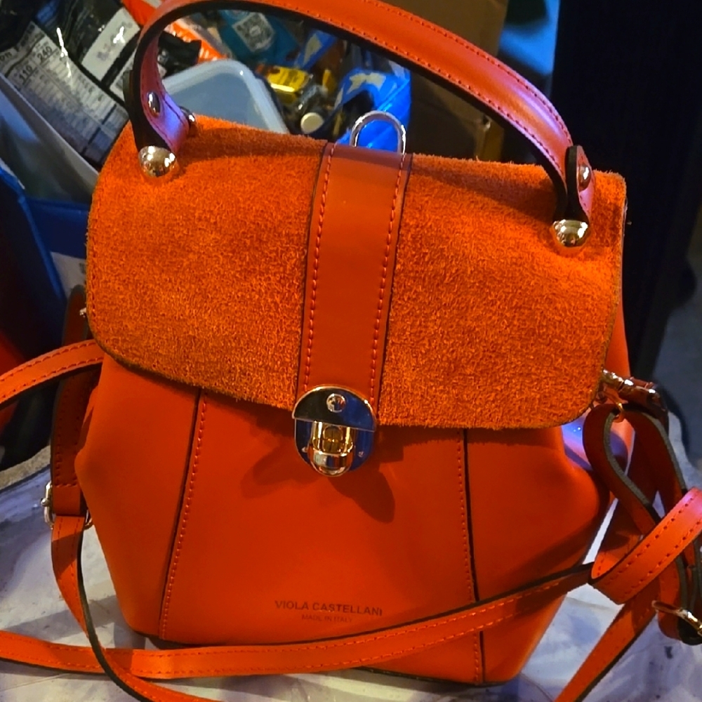 Orange Handbag
